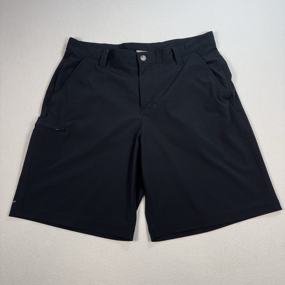 Columbia PFG Grander Marlin II Offshore Shorts Men 36 (fits 37x10) Black Fishing